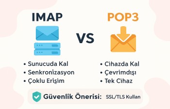 POP3 ve IMAP SUNUCU FARKLARI